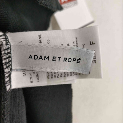 アダムエロペ Adam et Rope ワンショルダータンクトップ レディース FREE