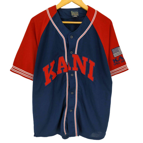 カールカナイ Karl Kani ロゴワッペン ゲームシャツ メンズ import:L