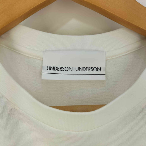 アンダーソンアンダーソン UNDERSON UNDERSON WASHIFABRIC ベーシッククルーネックTシャツ メンズ JPN:0