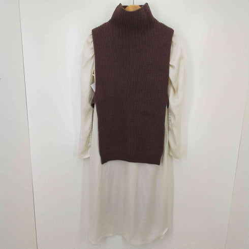 アメリ AMERI VEST LAYERED SHIRT DRESS レディース S