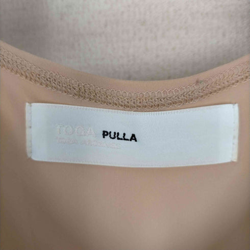 トーガプルラ TOGA PULLA ノースリーブ ドッキングワンピース レディース 38