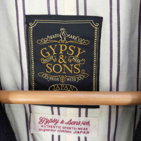 ジプシーアンドサンズ GYPSY&SONS VTG FLANNEL NOMAD JACKET ヴィンテージフランネルノマドジャケット メンズ JPN:L