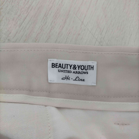 ビューティーアンドユースユナイテッドアローズ BEAUTY & YOUTH UNITED ARROWS HI-LINE コットン スラックス メンズ JPN:M