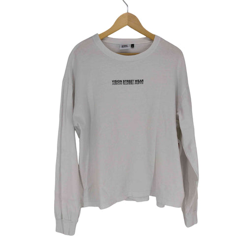ヴィジョンストリートウェア VISION STREET WEAR 両面プリントクルーネックL/Sカットソー メンズ JPN:M