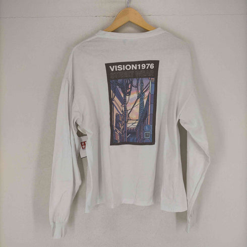 ヴィジョンストリートウェア VISION STREET WEAR 両面プリントクルーネックL/Sカットソー メンズ JPN:M