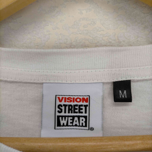ヴィジョンストリートウェア VISION STREET WEAR 両面プリントクルーネックL/Sカットソー メンズ JPN:M