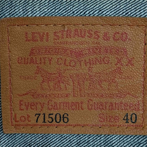 リーバイス Levis 1994年8月製 大戦モデル 1st復刻 71506 XX メンズ 40
