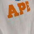 アベイシングエイプ A BATHING APE 90s シングルステッチ ロゴプリントクルーネックTシャツ メンズ JPN:L