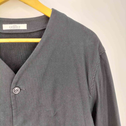 ネストローブコンフェクト nest Robe CONFECT Cotton Boa No Collar jacket コットンボアノーカラージャケット メンズ JPN:4
