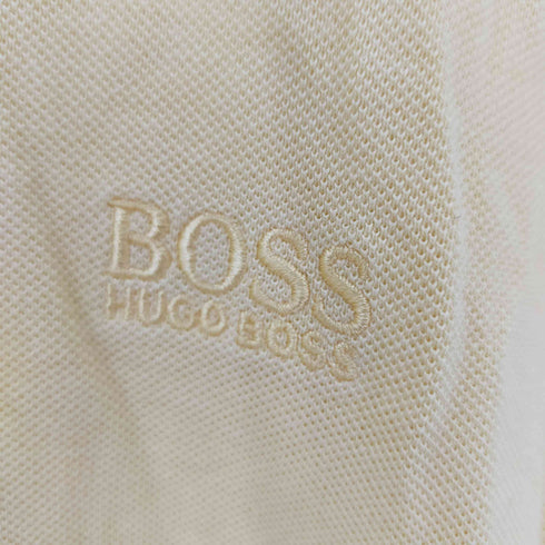 ボスヒューゴボス BOSS HUGO BOSS ロゴ刺繍S/Sポロシャツ メンズ import:M