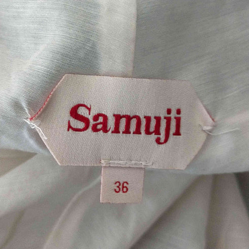 samuji 総柄 プリーツスカート レディース 36