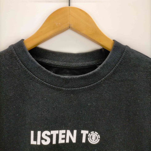 エレメント ELEMENT PUBLIC ENEMY PEXE LISTEN TO TEE メンズ JPN:M