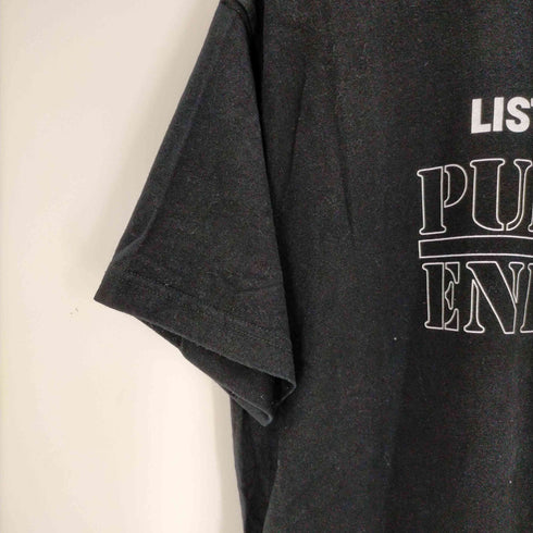 エレメント ELEMENT PUBLIC ENEMY PEXE LISTEN TO TEE メンズ JPN:M
