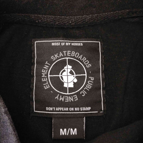 エレメント ELEMENT PUBLIC ENEMY PEXE LISTEN TO TEE メンズ JPN:M