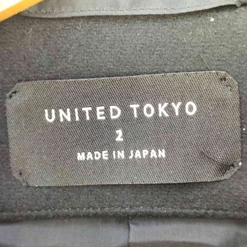 ユナイテッドトウキョウ UNITED TOKYO Super110s メルトンフーデッドコート メンズ JPN:2