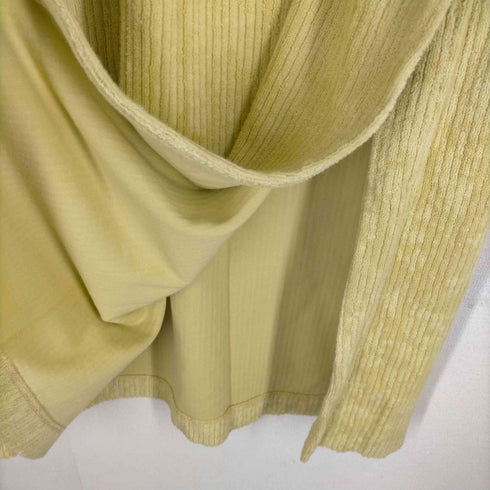 ベースレンジ BASERANGE RIB LONG SKIRT スリットロングスカート パイルスカート レディース JPN:S