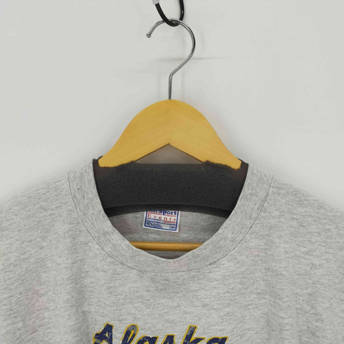 オールスポーツ ALL sport 00S 霜降りグレー Tシャツ メンズ JPN:L
