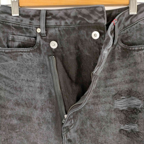 メゾンスペシャル MAISON SPECIAL High Damage Denim Skirt レディース 36