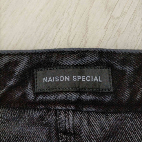 メゾンスペシャル MAISON SPECIAL High Damage Denim Skirt レディース 36