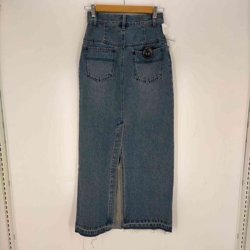 プランクプロジェクト PRANK PROJECT Denim Tight Maxi Skirt レディース 38