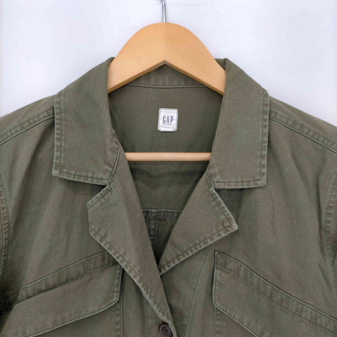 ギャップ Gap ミリタリーオールインワン レディース import:L
