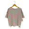 ドレステリア DRESSTERIOR ボーダー オーバーサイズTシャツ レディース 38
