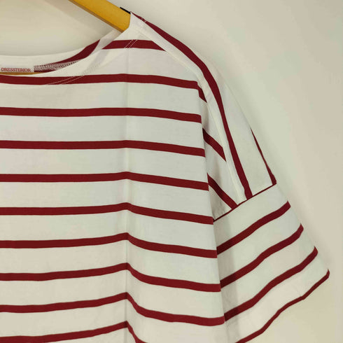 ドレステリア DRESSTERIOR ボーダー オーバーサイズTシャツ レディース 38
