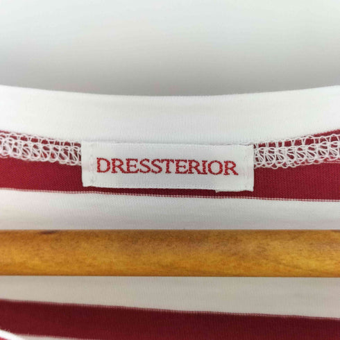 ドレステリア DRESSTERIOR ボーダー オーバーサイズTシャツ レディース 38