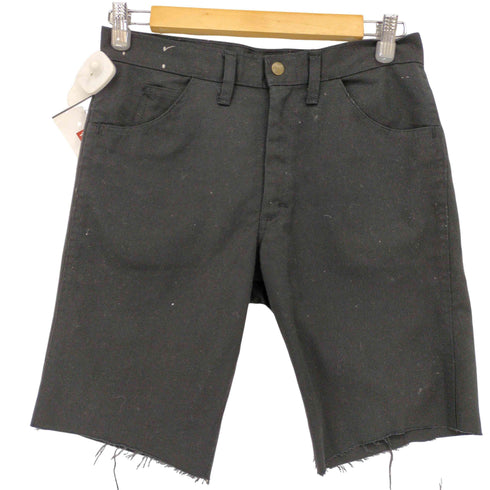 リー Lee 60S~70S MADE IN USA LEE-PREST カットオフショーツ ブラック メンズ