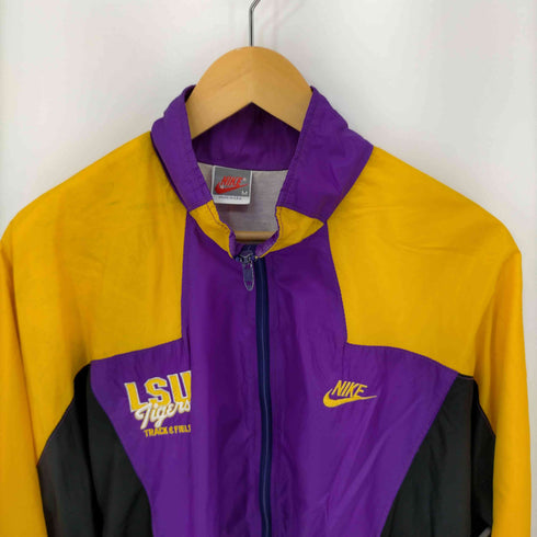 ナイキ NIKE 90S MADE IN USA LSU TIGERS リップストップナイロンジャケット メンズ import:M