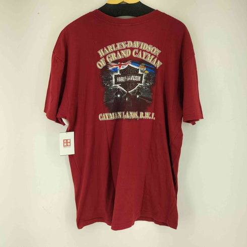 ハーレーダビッドソン HARLEY-DAVIDSON プリントクルーネックTシャツ メンズ 2XL