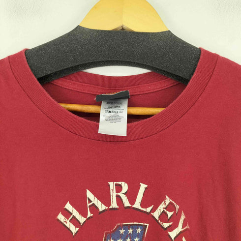 ハーレーダビッドソン HARLEY-DAVIDSON プリントクルーネックTシャツ メンズ 2XL