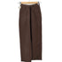 マックスマーラ MAX MARA 銀タグ MADE IN ITALY シルクレーヨン1タックワイドパンツ レディース EUR:38