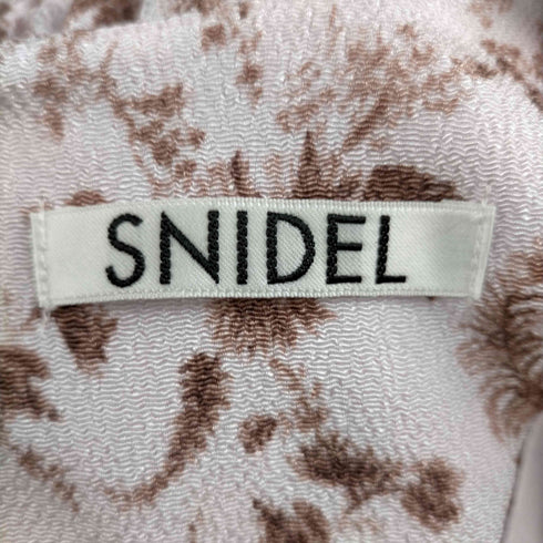 スナイデル snidel Sustainable バリエプリントワンピース レディース 00