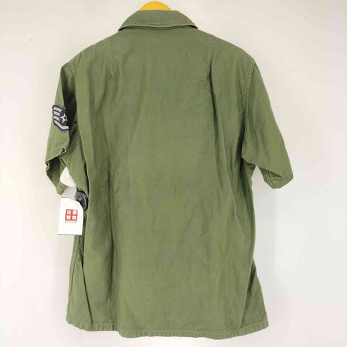 ユーエスアーミー U.S. ARMY 60S ユーティリティシャツ OG 107 COTTON SATTEN ミリタリーシャツ 3rd Type メンズ 15 1/2 32