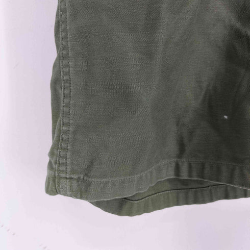ユーエスアーミー U.S. ARMY 60S ユーティリティシャツ OG 107 COTTON SATTEN ミリタリーシャツ 3rd Type メンズ 15 1/2 32