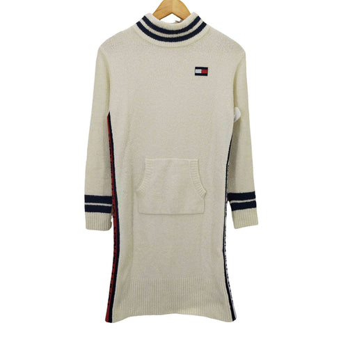 トミーヒルフィガーゴルフ TOMMY HILFIGER GOLF ハイネックニットワンピース レディース S
