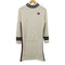 トミーヒルフィガーゴルフ TOMMY HILFIGER GOLF ハイネックニットワンピース レディース S