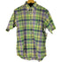 シュミーズラコステ CHEMISE LACOSTE ワンポイントロゴ刺繍 S/S チェックシャツ メンズ JPN:3