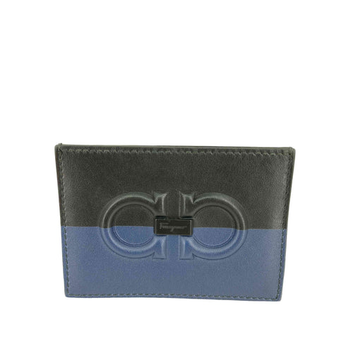 サルヴァトーレフェラガモ Salvatore Ferragamo SHORT FOLD WALLET ガンチーニ カードケース メンズ