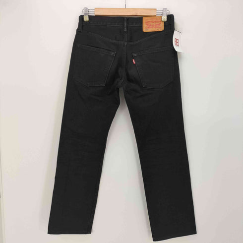 リーバイス LEVI STRAUSS&CO 3269刻印 牛革パッチ ストレート ブラック デニム パンツ メンズ 29