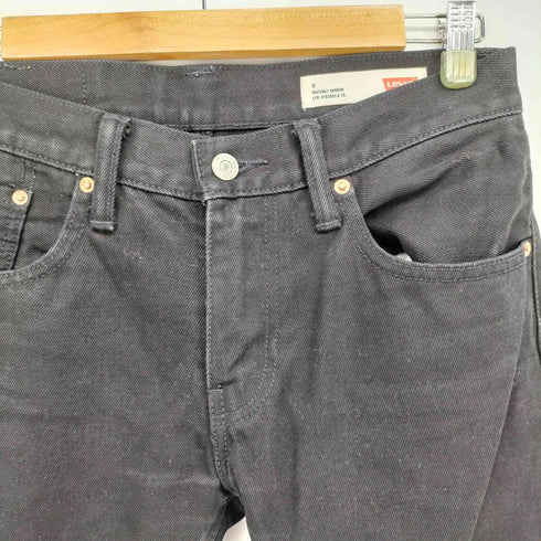 リーバイス LEVI STRAUSS&CO 3269刻印 牛革パッチ ストレート ブラック デニム パンツ メンズ 29