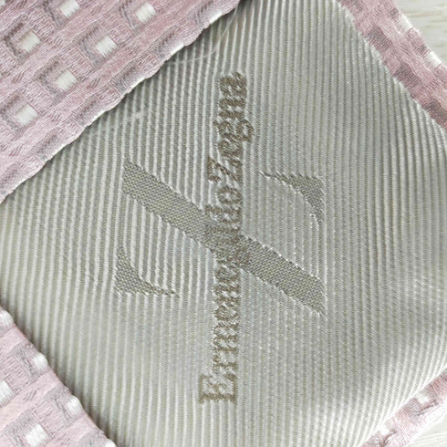 ERMENEGILDO ZEGNA 格子柄 ネクタイ メンズ ONE SIZE