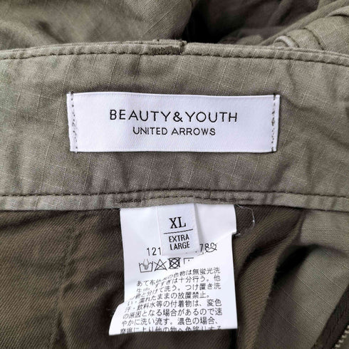ビューティーアンドユースユナイテッドアローズ BEAUTY & YOUTH UNITED ARROWS ガーメントダイ 6P ルーズ ショートパンツ メンズ JPN:XL