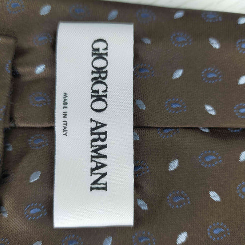 ジョルジオアルマーニ Giorgio Armani 総柄 ネクタイ メンズ ONE SIZE