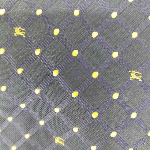 バーバリーロンドン BURBERRY LONDON ドット ホース刺繍 ネクタイ メンズ ONE SIZE