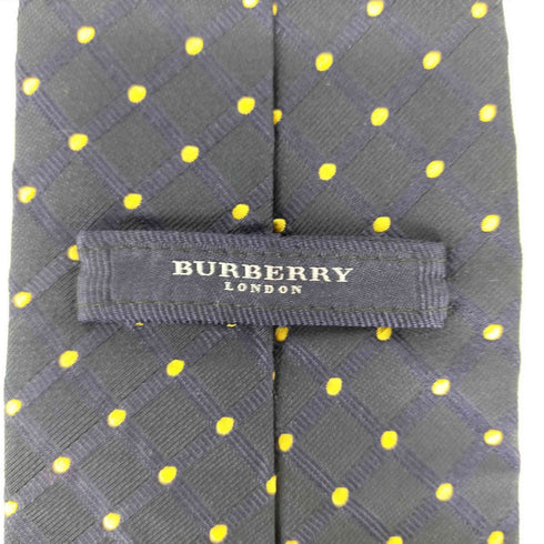 バーバリーロンドン BURBERRY LONDON ドット ホース刺繍 ネクタイ メンズ ONE SIZE