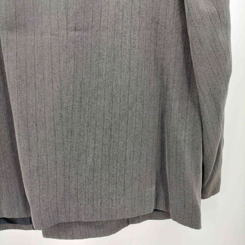 ヨウジヤマモト Yohji Yamamoto 80S ストライプ 2B ダブル テーラード ジャケット メンズ JPN:S