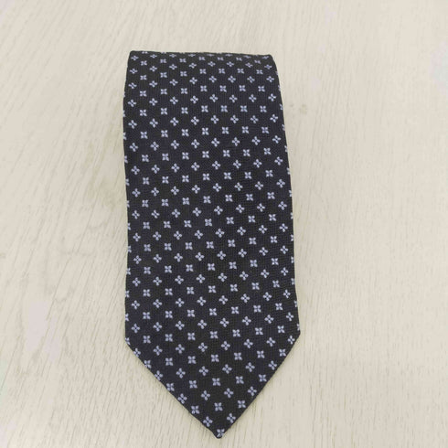 ERMENEGILDO ZEGNA 小花柄 ネクタイ メンズ ONE SIZE