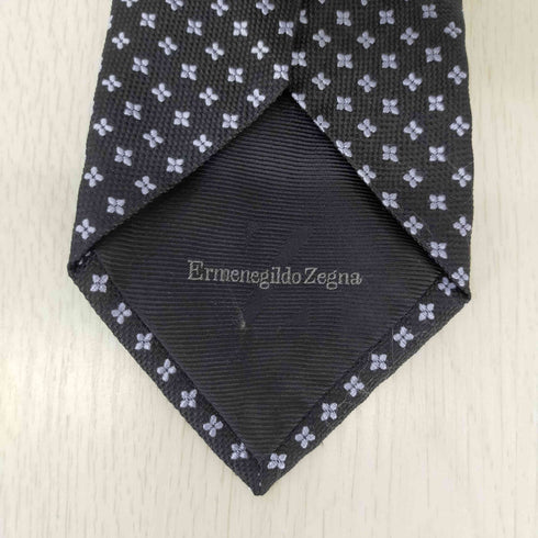 ERMENEGILDO ZEGNA 小花柄 ネクタイ メンズ ONE SIZE